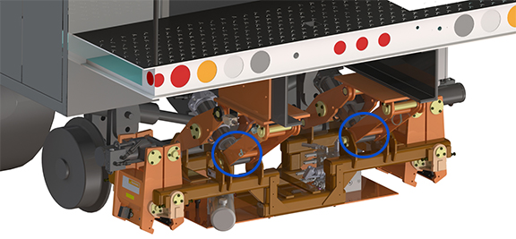 LineWise Rail Brake Carrier Cylinders