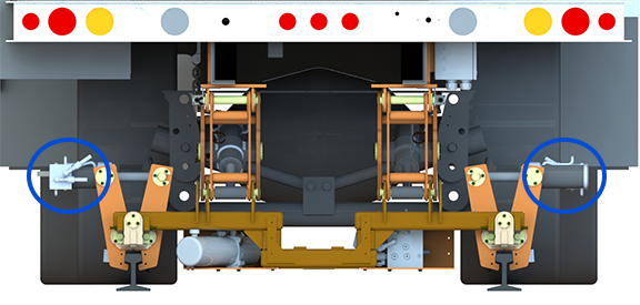 LineWise Rail Brake Clamp Cylinders