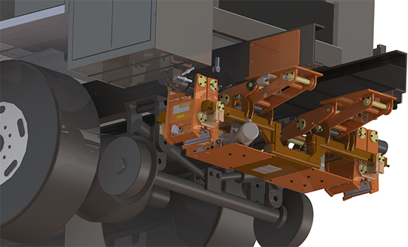LineWise Rail Brake Stowed