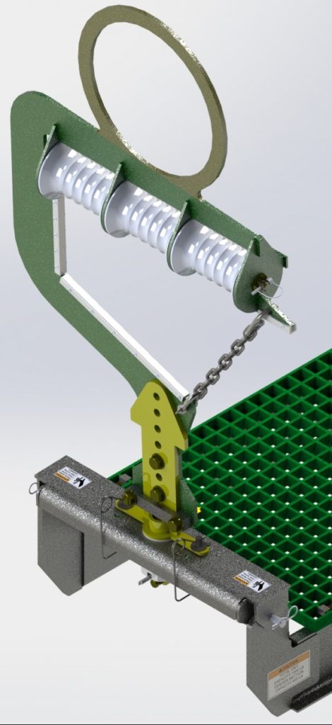 LineWise Tower Platform_Wire Hook End