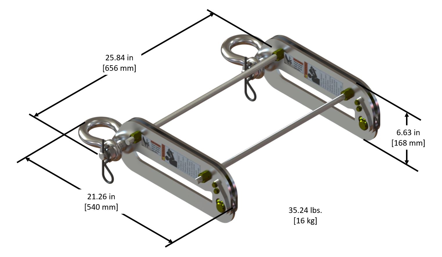 LineWise Horizontal or Vertical Double Bundle SAG Plate